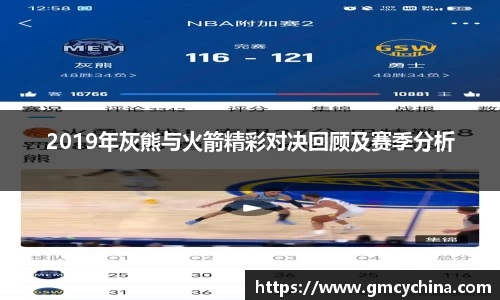 2019年灰熊与火箭精彩对决回顾及赛季分析